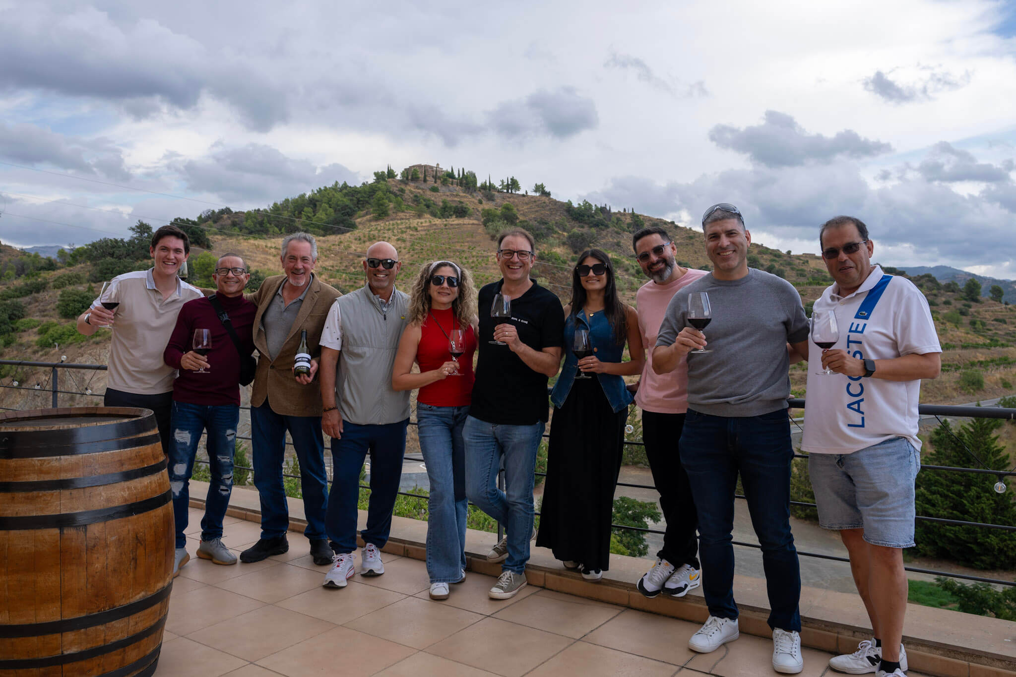 Visiting our friends at Buil & Giné in Piorat, in September 2025.